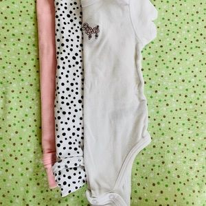 Girls onesies - set of three